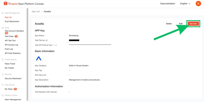 アプリを本番環境へ進める